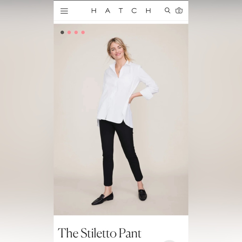 Hatch Maternity Stiletto Oant